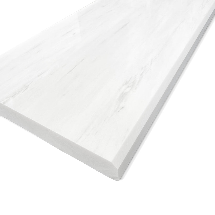 Custom Length Cut From 4x60 Dolomite Marble Thresholds Door Saddles Window Sills Shower Curbs Standard Bevel Polished