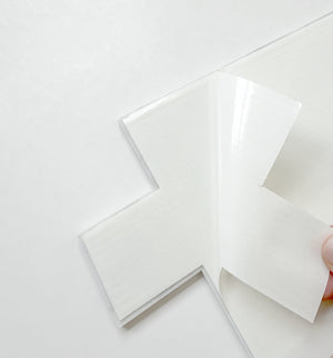 Italian White Carrara Beveled Peel and Stick Brick Mosaics for Kitchen Backsplash 2" x 4" Polished