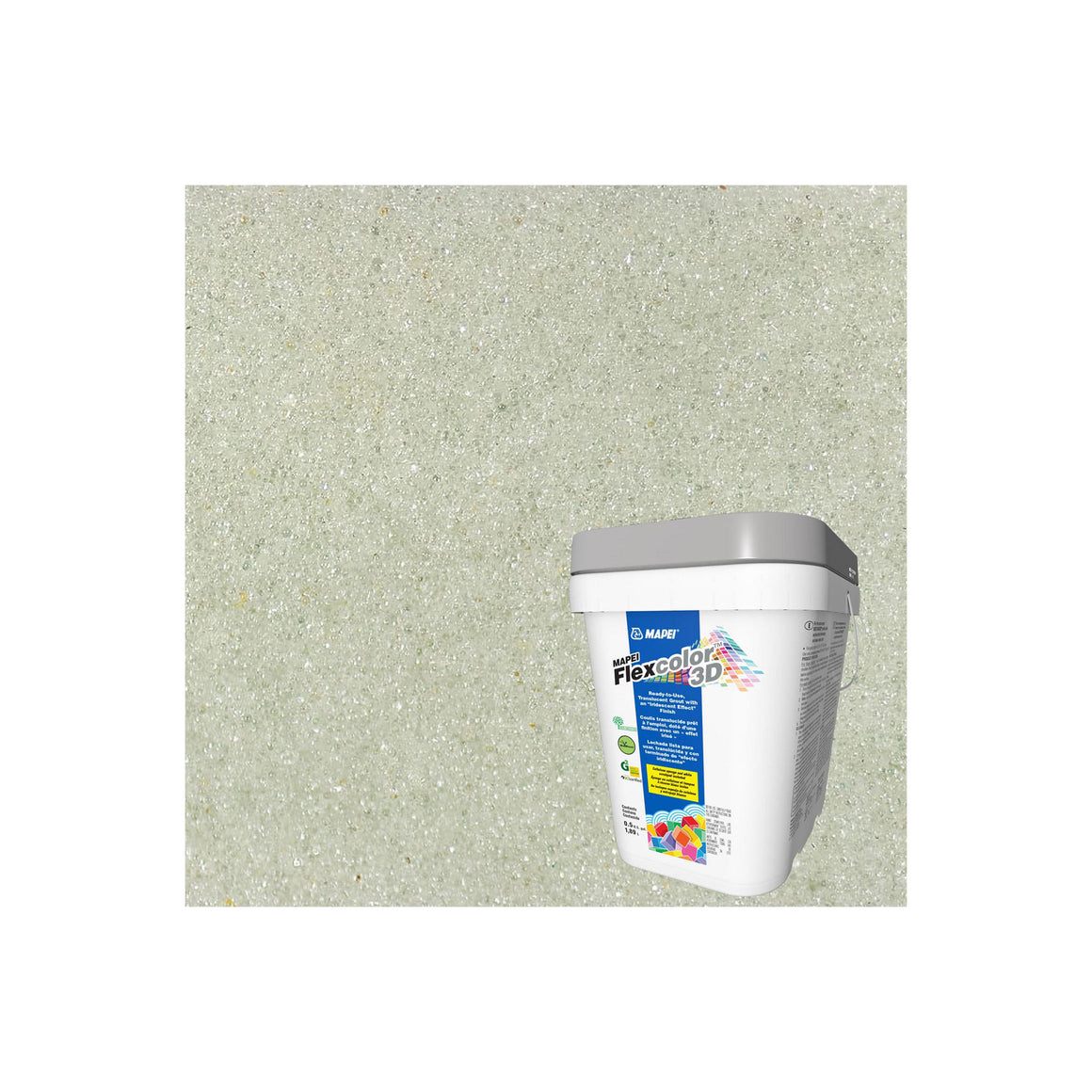 Mapei FlexColor 3D Pre-Mixed Grout - Marble Barn