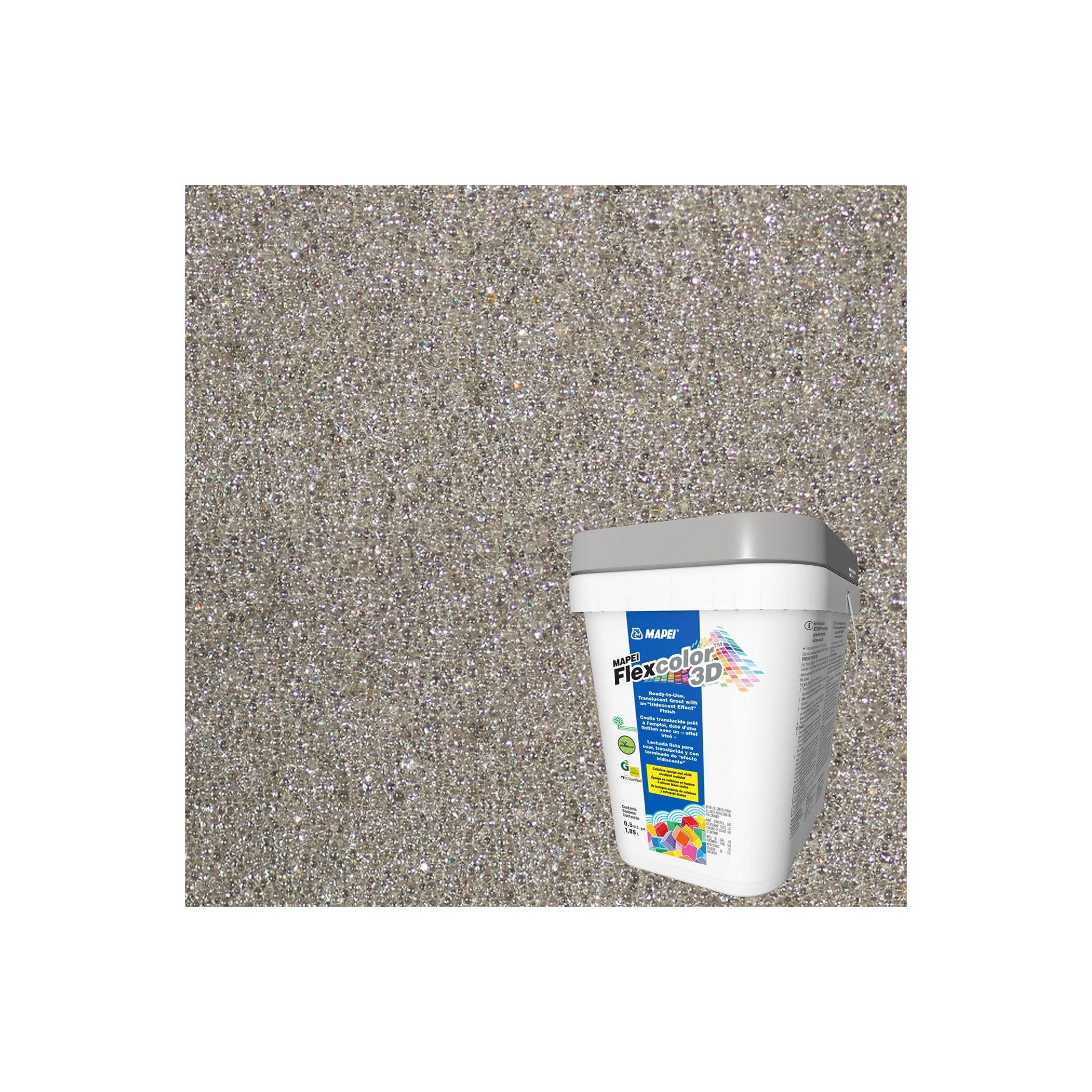 Mapei FlexColor 3D Pre-Mixed Grout - Marble Barn