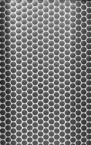 Penny Round Unglazed Dark Gray Porcelain Mosaic